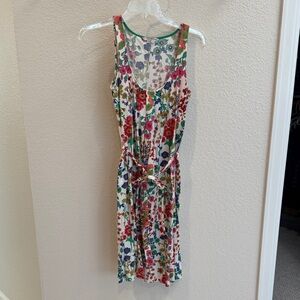 Boden Multicolor Floral Casual Dress